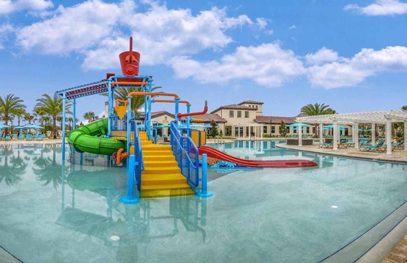 Large Villa Wprivate Pool Game Room Waterpark كيسيمي المظهر الخارجي الصورة